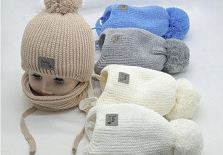 Новая коллекция детских шапок зима 2022-2023